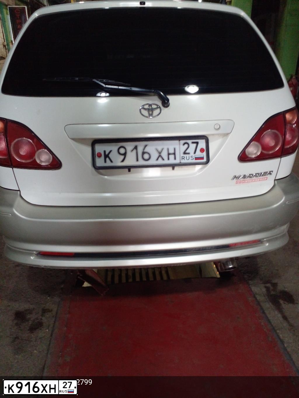 Фото автомобиля TOYOTA HARRIER, 1998 — госномер О965РК27