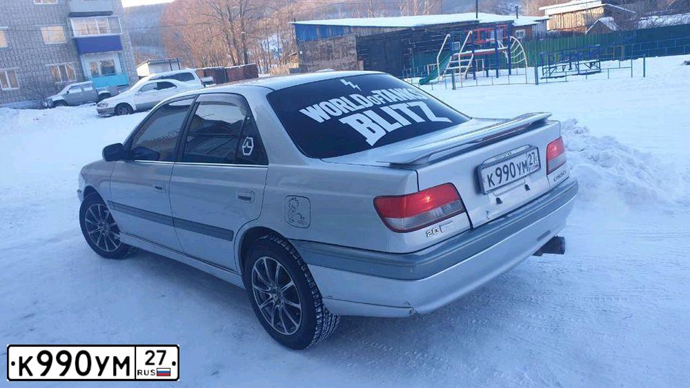 Фото автомобиля TOYOTA CARINA, 1991 — госномер С675ХЕ27
