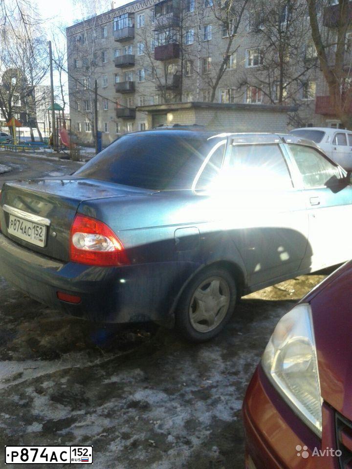 Фото автомобиля LADA 2170 PRIORA, 2007 — госномер А504МО37. Цвет: Темно-зеленый