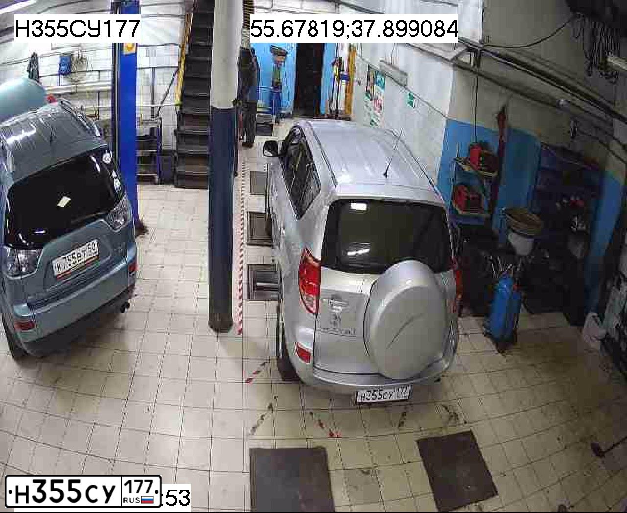 Фото автомобиля TOYOTA RAV4, 2007 — госномер Н355СУ177. Цвет: СТАЛЬНОЙ