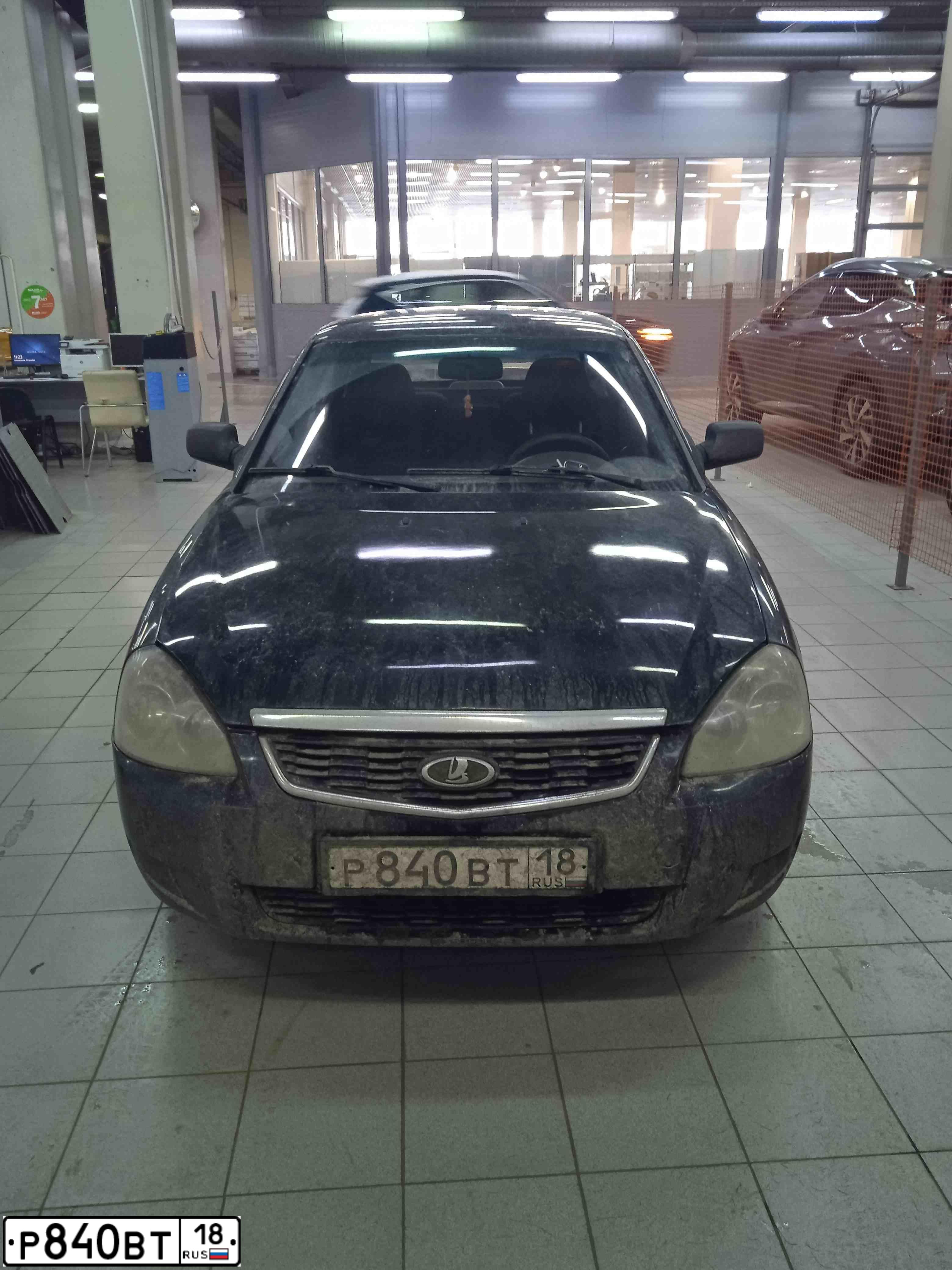 Фото автомобиля LADA 2170 PRIORA, 2009 — госномер Р840ВТ18