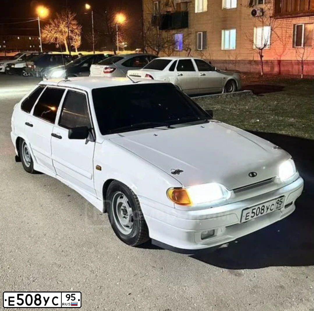 Фото автомобиля LADA 2114, 2010 — госномер М890КС95. Цвет: Белый