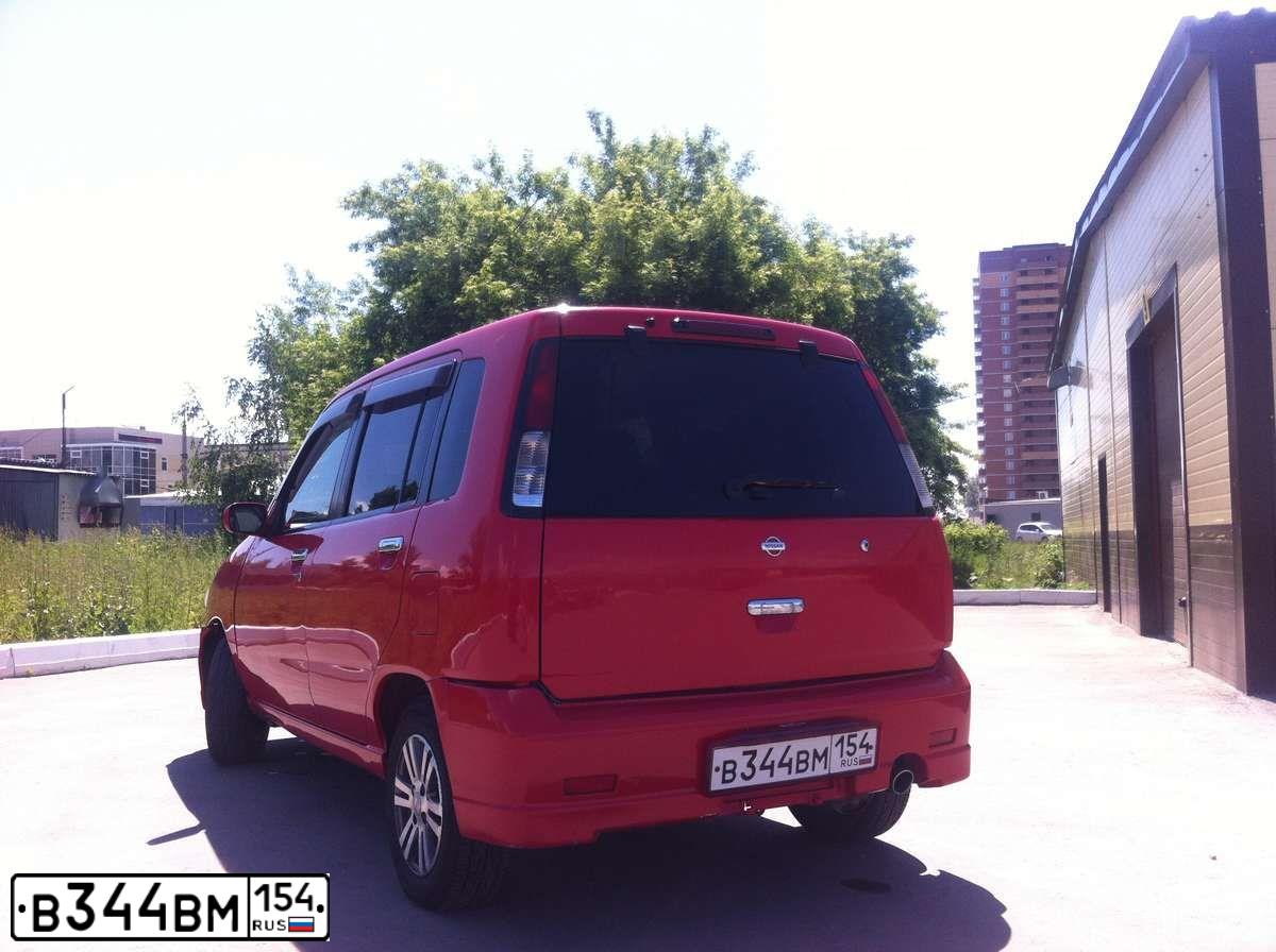 Фото автомобиля NISSAN CUBE, 2000 — госномер В344ВМ154