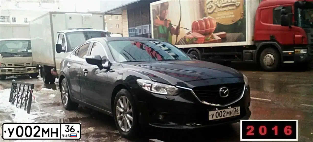 Фото автомобиля MAZDA CX-7, 2011 — госномер В303ТА89. Цвет: ЧЕРНЫЙ