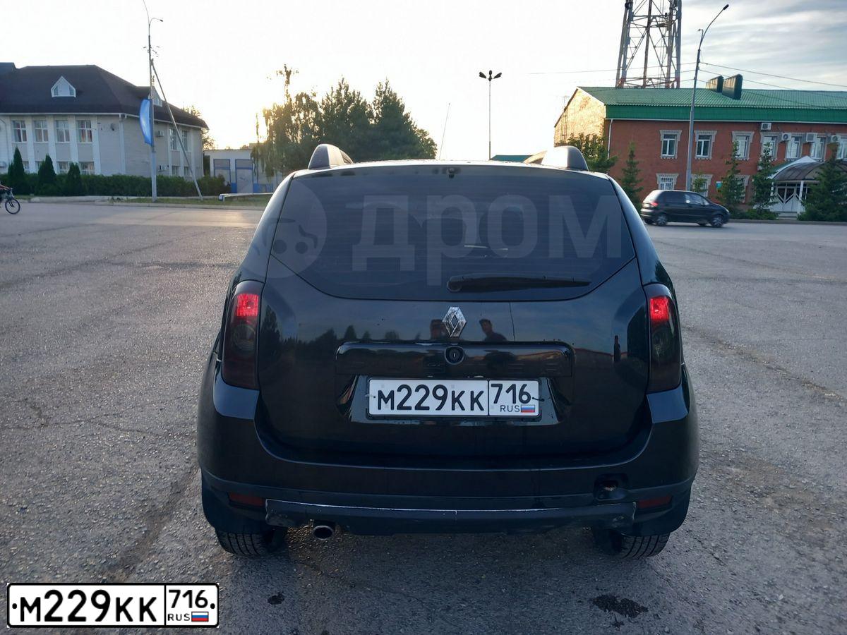 Фото автомобиля RENAULT DUSTER, 2013 — госномер М229КК716. Цвет: ЧЕРНЫЙ