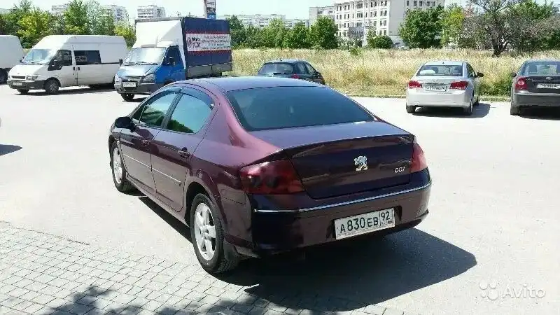 Фото автомобиля PEUGEOT 407, 2007 — госномер Р434АС181. Цвет: ФИОЛЕТОВЫЙ