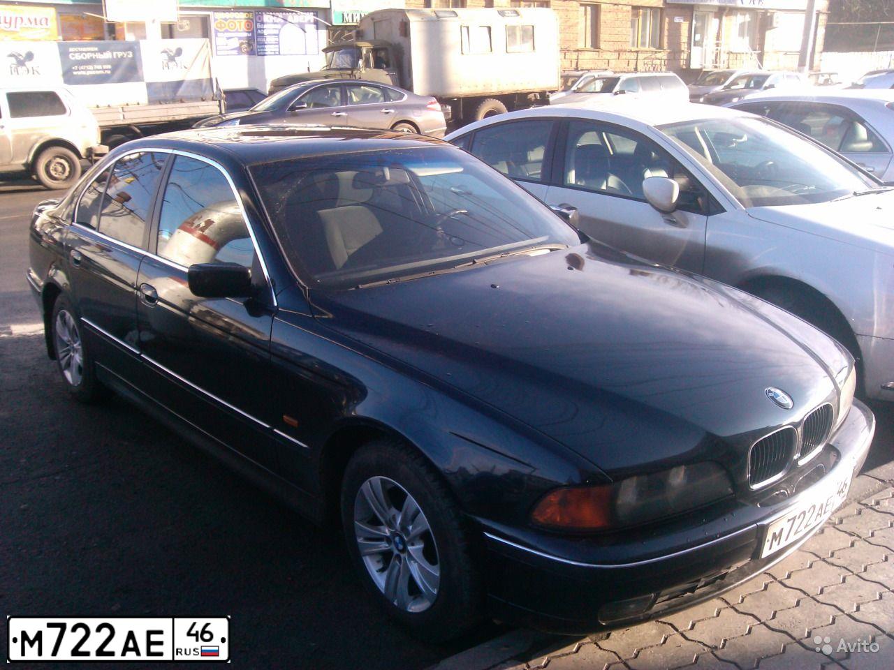 Фото автомобиля BMW SERIE 5, 1997 — госномер К080ВЕ36. Цвет: ЧЕРНЫЙ