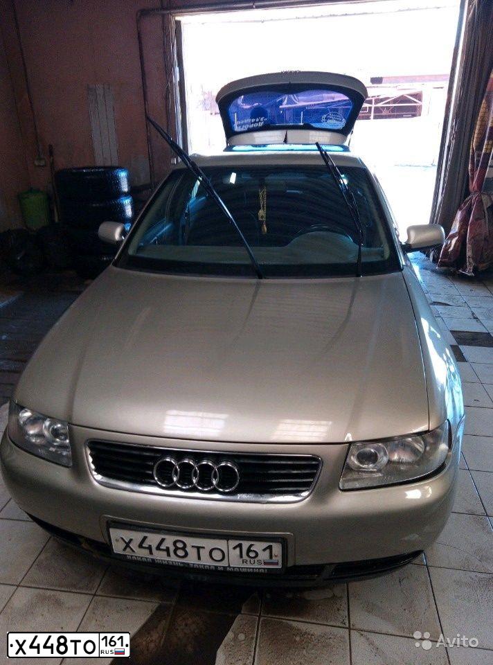 Фото автомобиля AUDI A3, 2003 — госномер Х448ТО161. Цвет: БЕЖЕВЫЙ