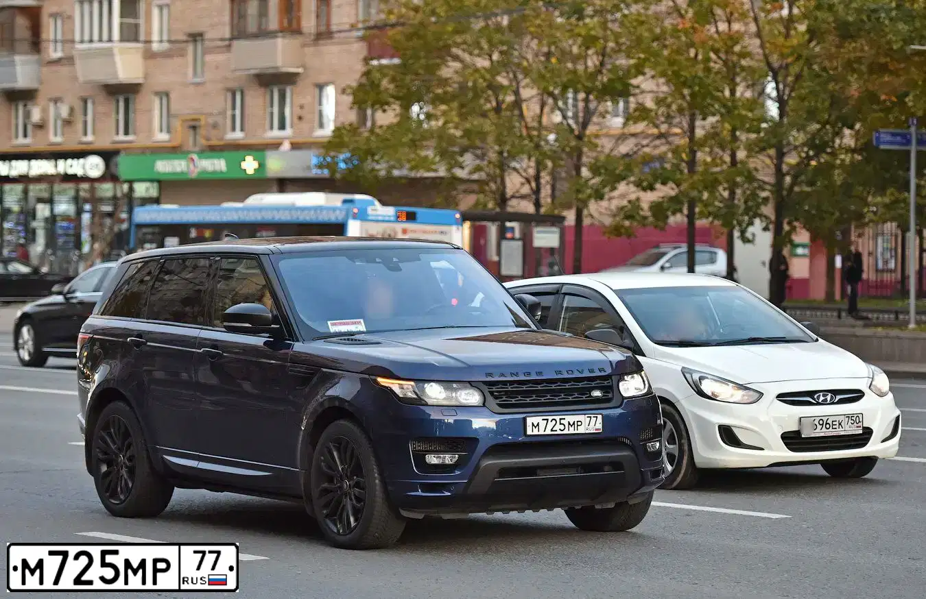 Фото автомобиля LAND ROVER RANGE ROVER, 2017 — госномер У838РР799