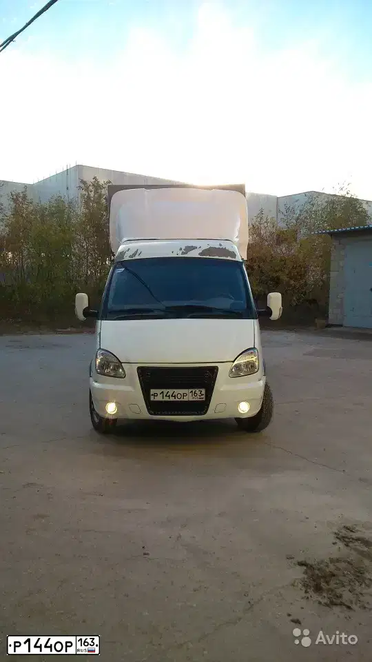 Фото автомобиля GAZ 3302 EL, 2007 — госномер Р144ОР163. Цвет: Белый