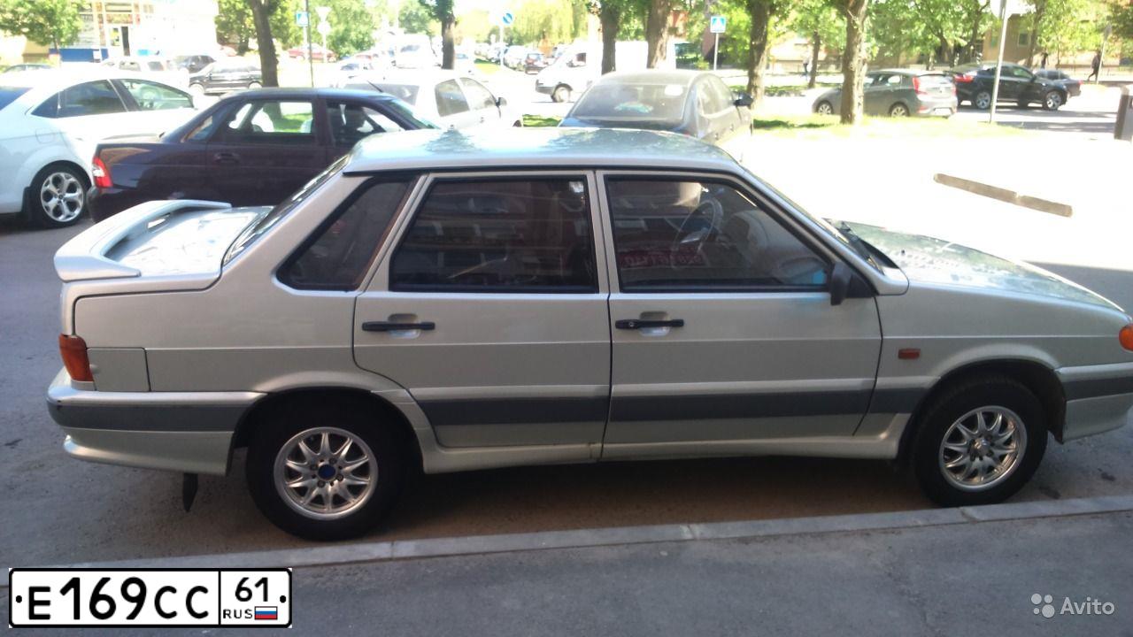 Фото автомобиля LADA 2115 SAMARA, 2005 — госномер Е169СС61. Цвет: Бело-Серебристый