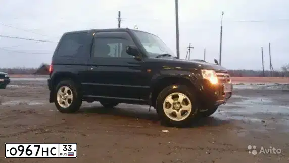 Фото автомобиля MITSUBISHI PAJERO MINI, 2010 — госномер С032ОН152