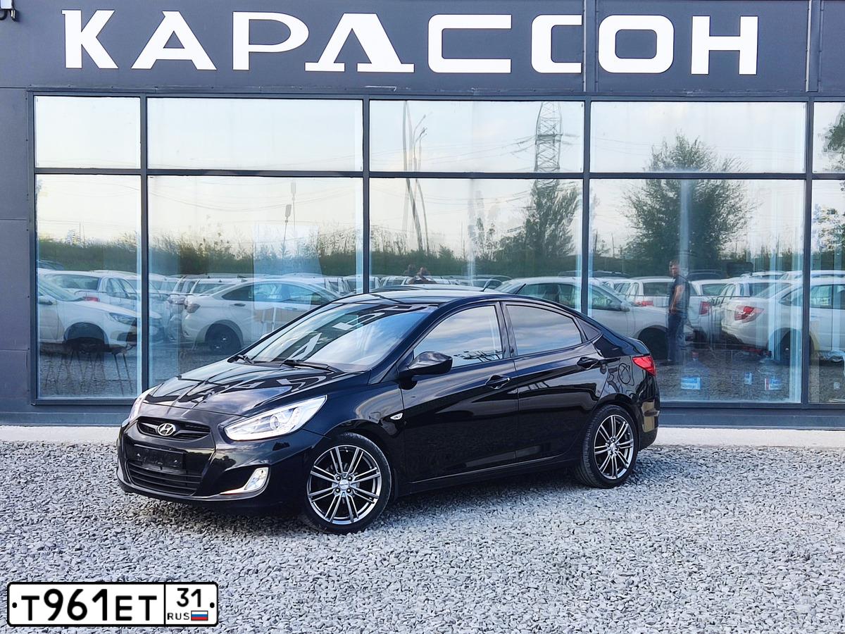 Фото автомобиля HYUNDAI SOLARIS, 2013 — госномер Т707АР185. Цвет: ЧЕРНЫЙ