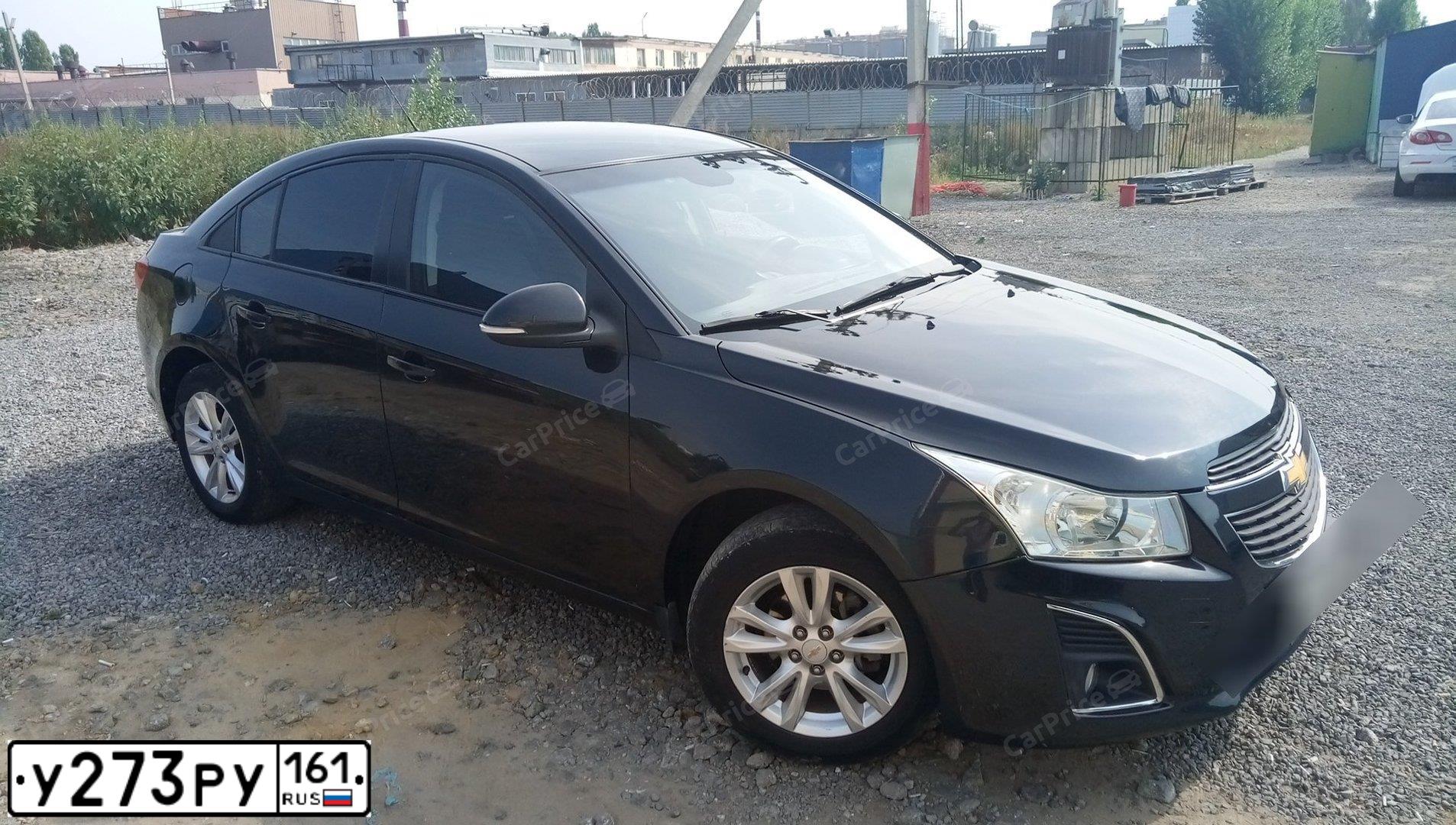 Фото автомобиля CHEVROLET CRUZE, 2014 — госномер У671ТН48. Цвет: ЧЕРНЫЙ МЕТАЛЛИК