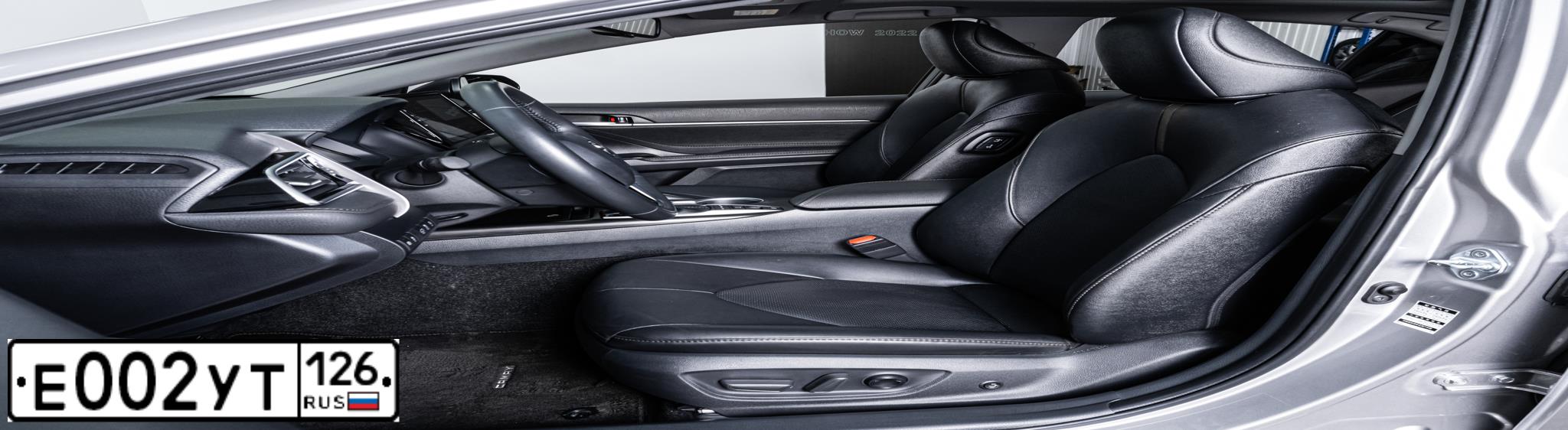 Фото автомобиля MERCEDES S-KLASSE, 2008 — госномер Е002УТ126. Цвет: ЧЕРНЫЙ