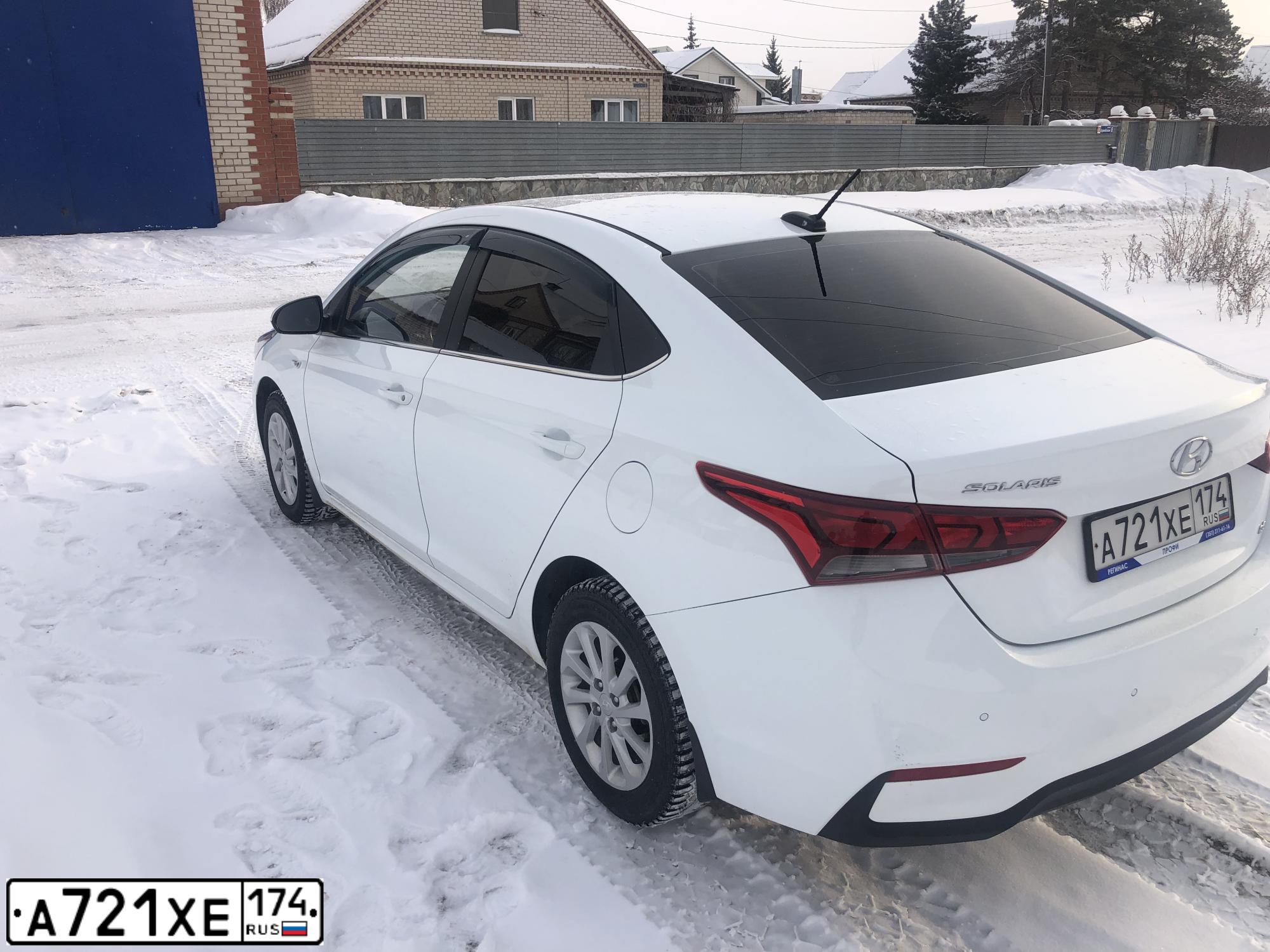 Фото автомобиля HYUNDAI SOLARIS, 2017 — госномер О178АВ159