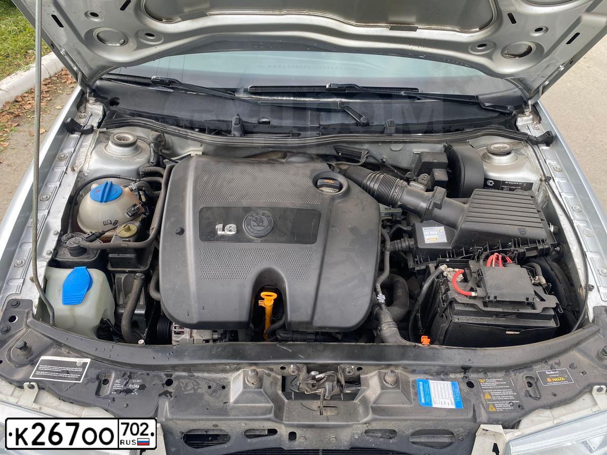 Фото автомобиля SKODA OCTAVIA, 2008 — госномер К267ОО702. Цвет: СЕРЕБРИСТЫЙ