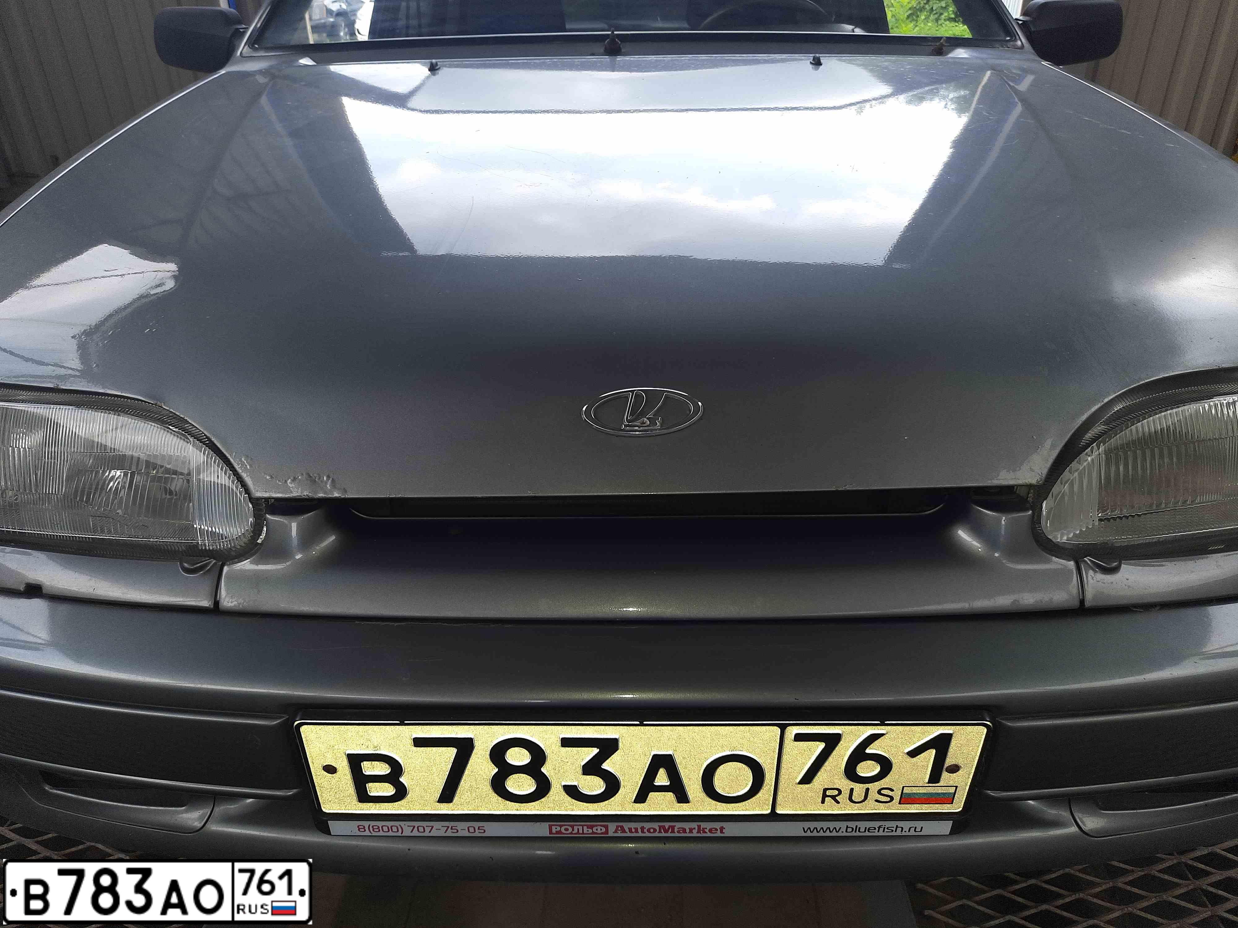 Фото автомобиля LADA 2114 SAMARA, 2007 — госномер О899ОУ43. Цвет: СРЕДНИЙ СЕРО-ЗЕЛЕНЫЙ МЕТ.