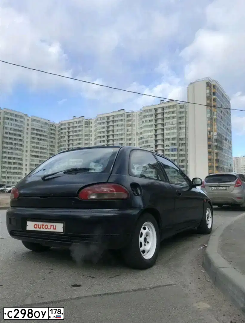 Фото автомобиля FORD FIESTA / ASPIRE, 2011 — госномер С298ОУ178. Цвет: ТЕМНО-СЕРЫЙ