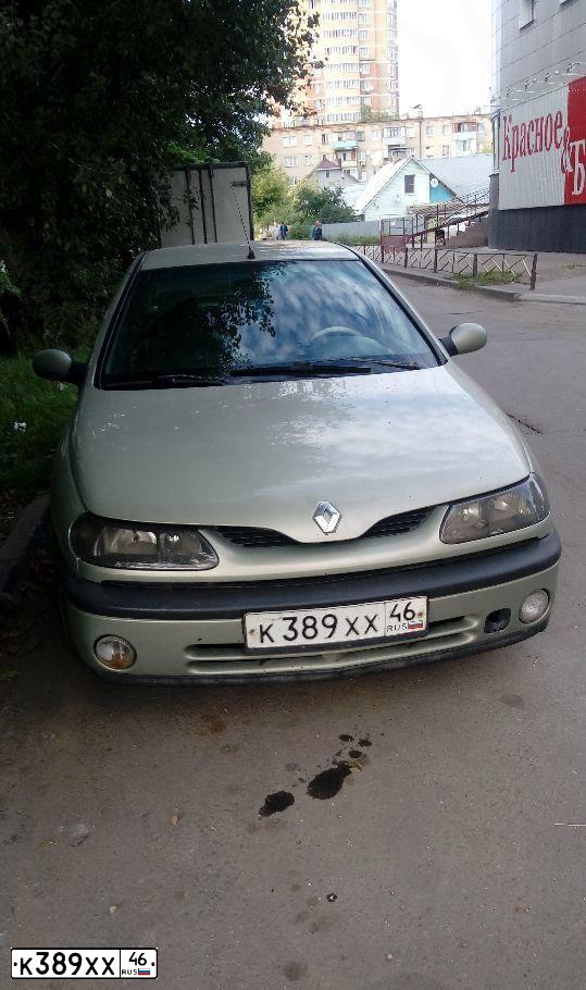 Фото автомобиля RENAULT LAGUNA, 1998 — госномер Е092РК156