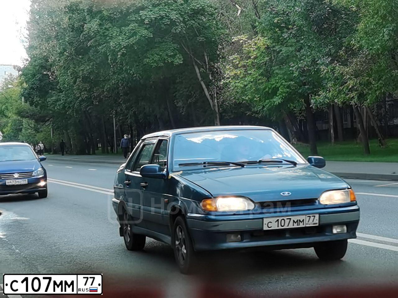Фото автомобиля LADA 2115 SAMARA, 2004 — госномер Р529НЕ40. Цвет: синий