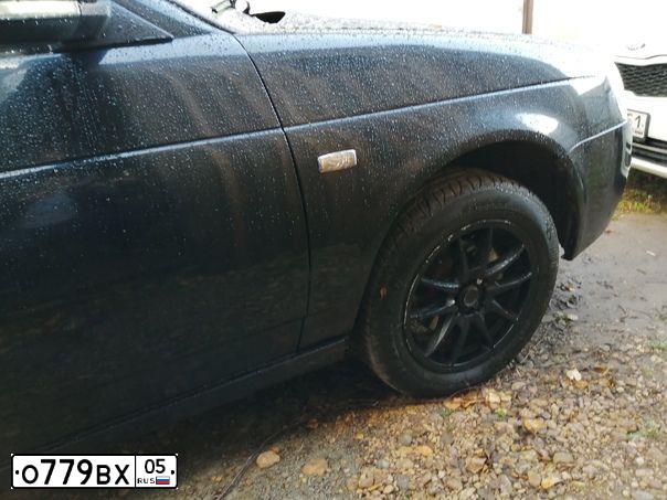 Фото автомобиля LADA PRIORA, 2008 — госномер Х011УМ69. Цвет: ГРАФИТОВЫЙ МЕТАЛЛИК