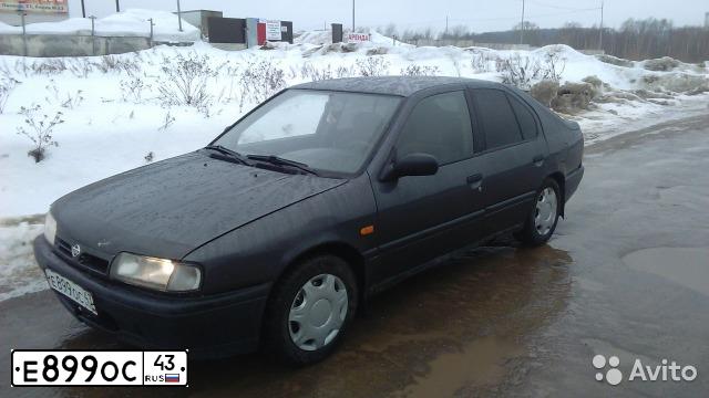 Фото автомобиля NISSAN PRIMERA, 1994 — госномер М456НЕ43