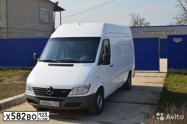 Фото автомобиля MERCEDES SPRINTER, 2001 — госномер Е565РН32. Цвет: Белый