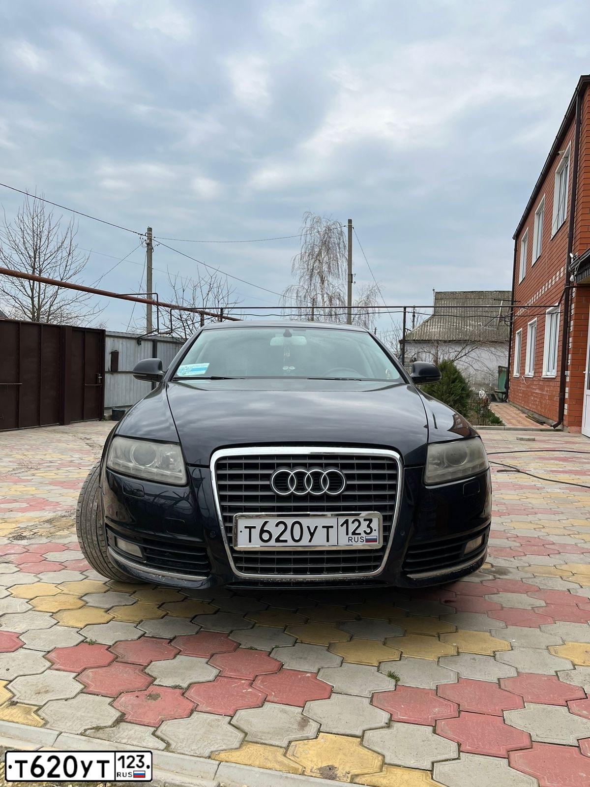 Фото автомобиля AUDI A6, 2010 — госномер М516ВС95. Цвет: ЧЕРНЫЙ