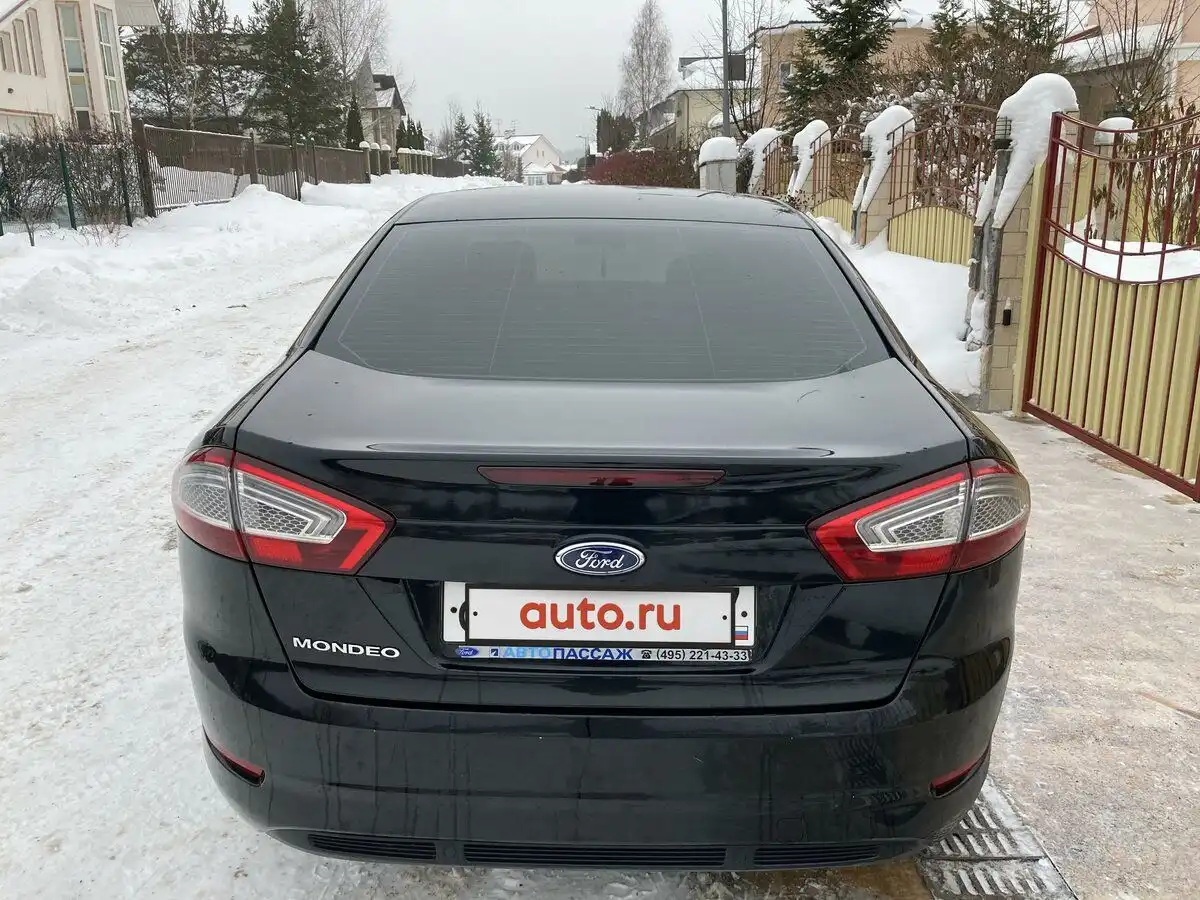 Фото автомобиля ФОРД МОНДЕО, 2012 — госномер М969ВН790. Цвет: ЧЕРНЫЙ