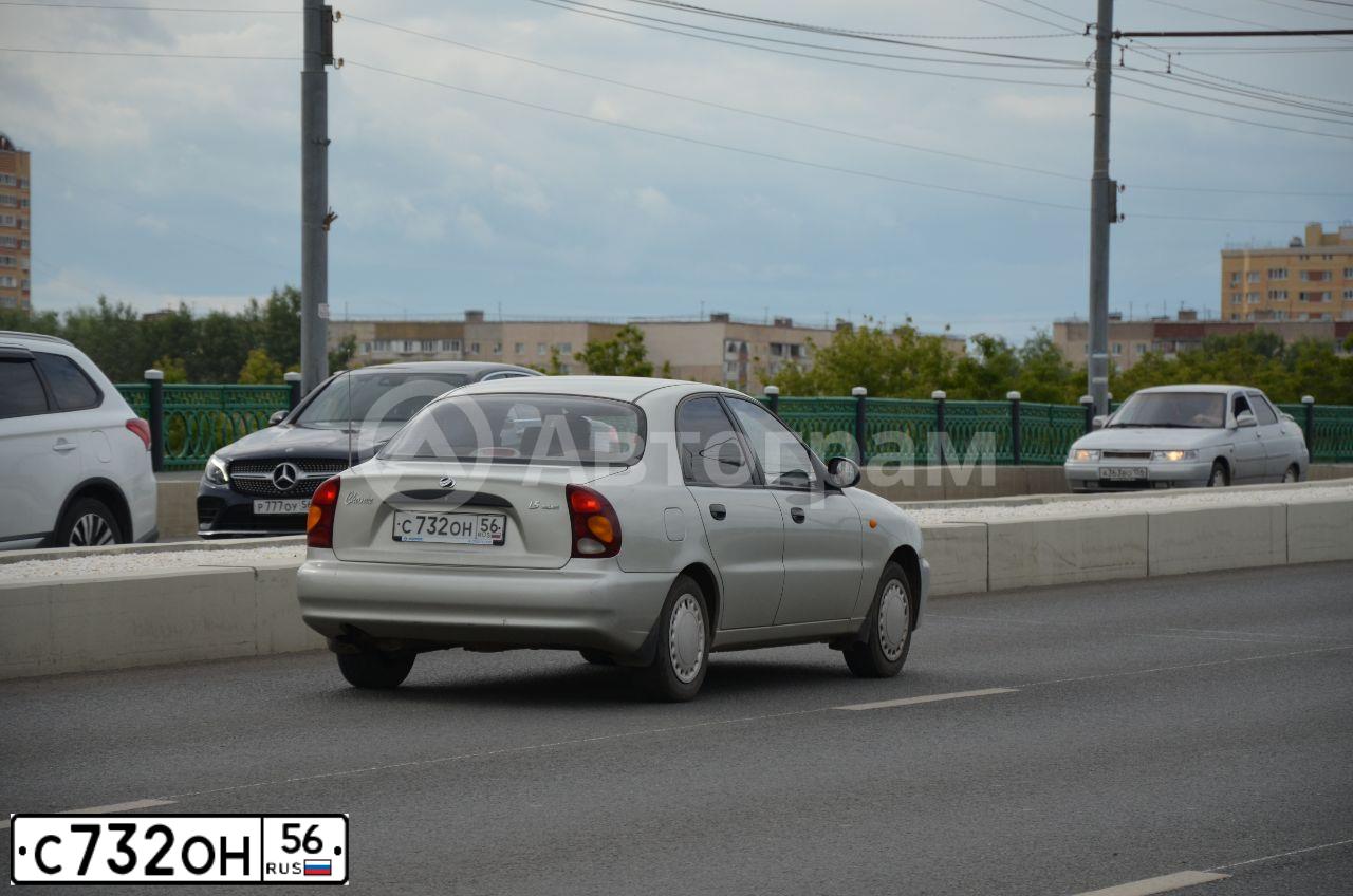 Фото автомобиля ZAZ CHANCE, 2010 — госномер С732ОН56. Цвет: СЕРЕБРИСТЫЙ