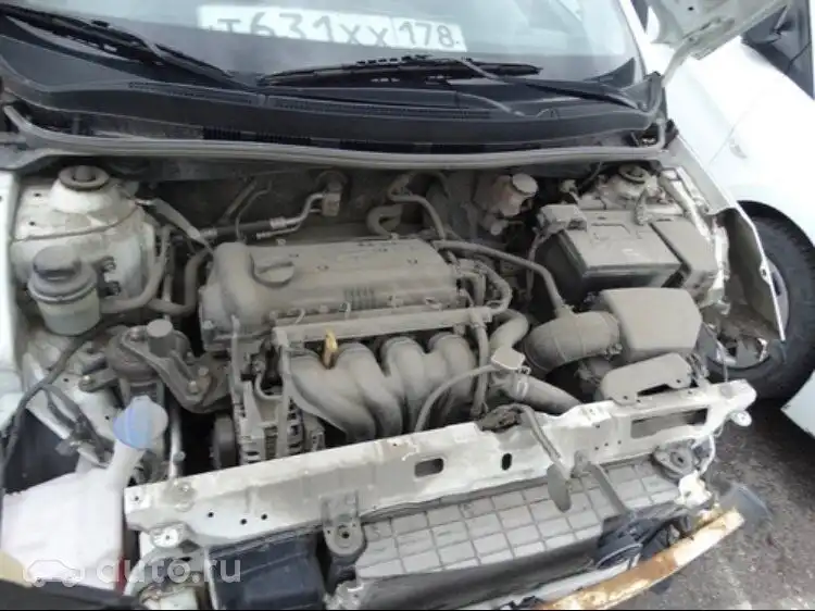 Фото автомобиля HYUNDAI SOLARIS, 2015 — госномер Н480АК13. Цвет: Белый