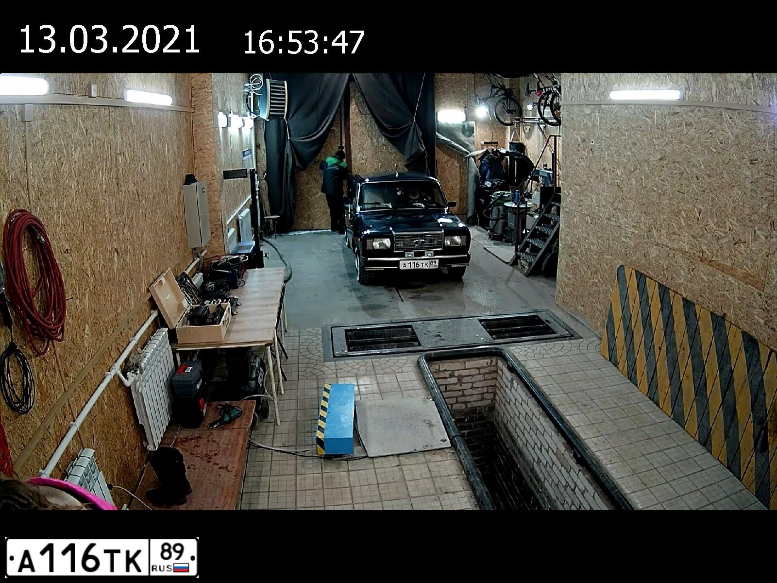 Фото автомобиля LADA 2107, 2011 — госномер А116ТК89. Цвет: СИНИЙ