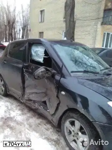 Фото автомобиля SUZUKI SWIFT, 2006 — госномер А481КУ177. Цвет: ЧЕРНЫЙ