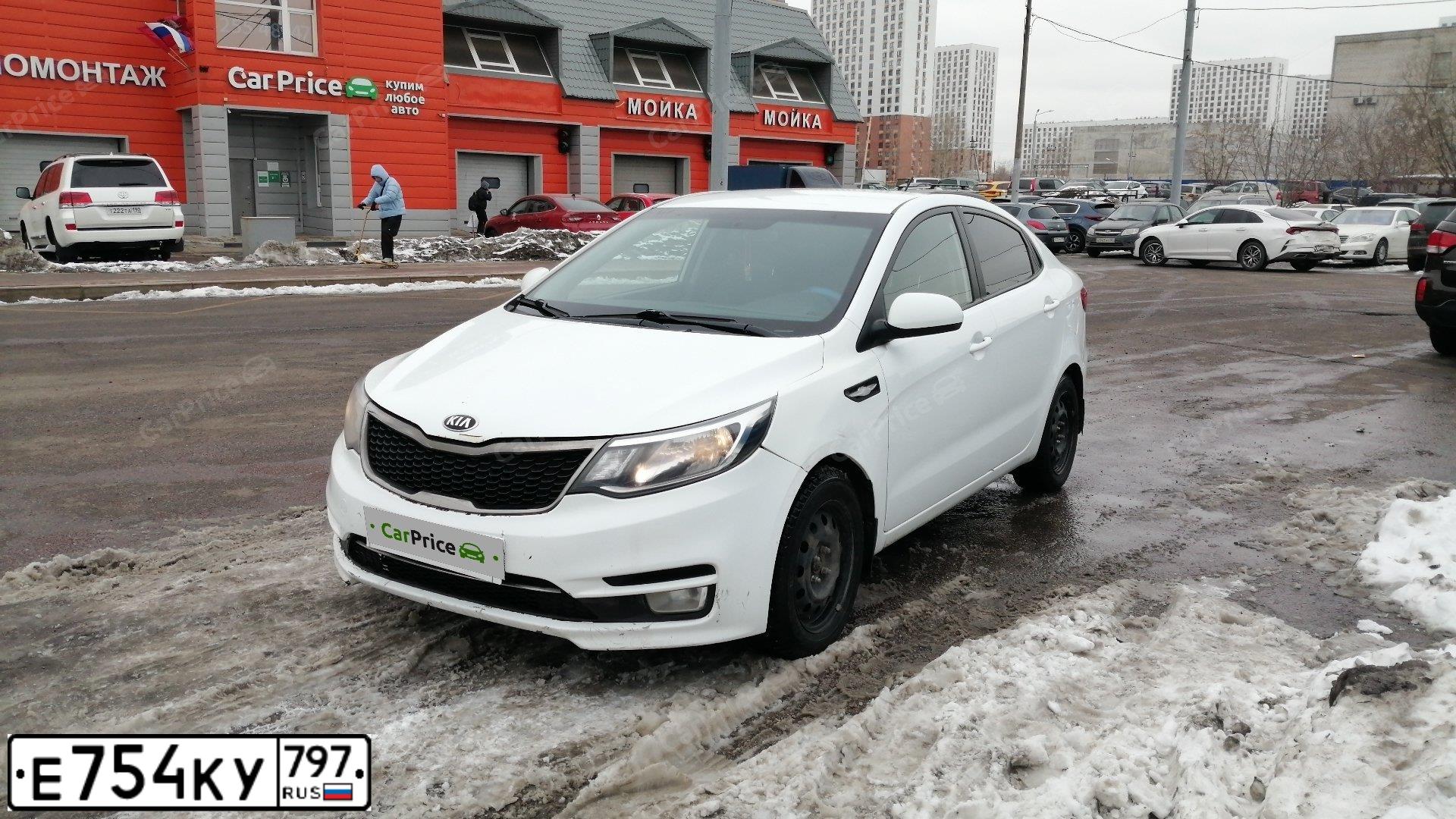 Фото автомобиля KIA RIO, 2016 — госномер Т044СК58