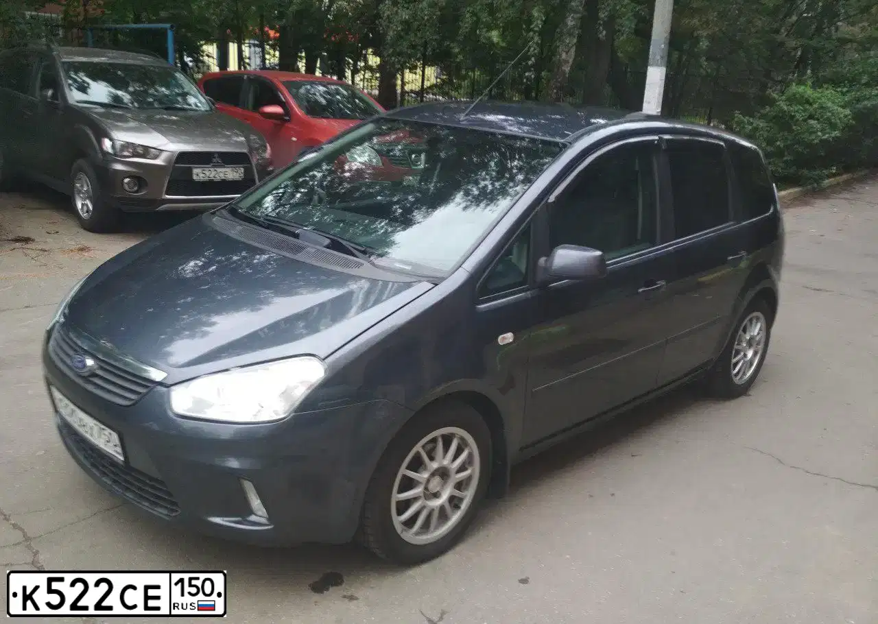 Фото автомобиля FORD FOCUS, 2008 — госномер Н088АС13. Цвет: ТЕМНО-СЕРЫЙ
