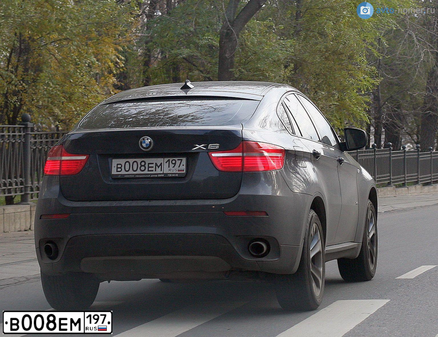 Фото автомобиля BMW X6, 2010 — госномер В780НХ09. Цвет: синий