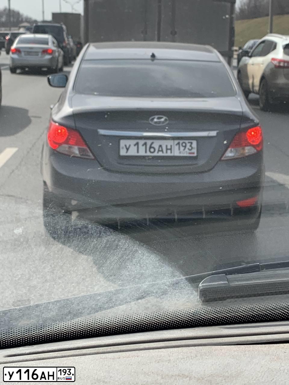 Фото автомобиля HYUNDAI SOLARIS, 2011 — госномер М199НА134. Цвет: СЕРЫЙ