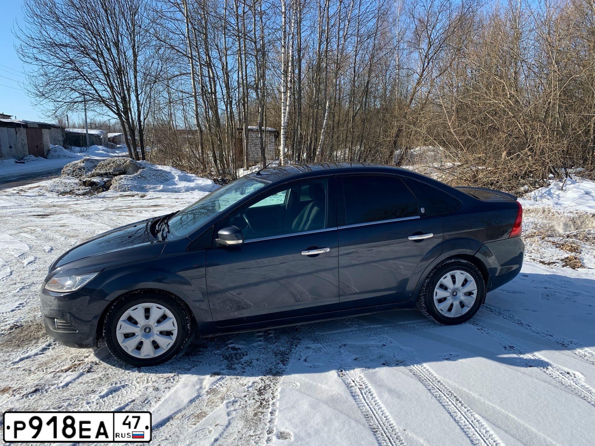 Фото автомобиля FORD FOCUS, 2008 — госномер Т084МВ790. Цвет: ТЕМНО-СЕРЫЙ