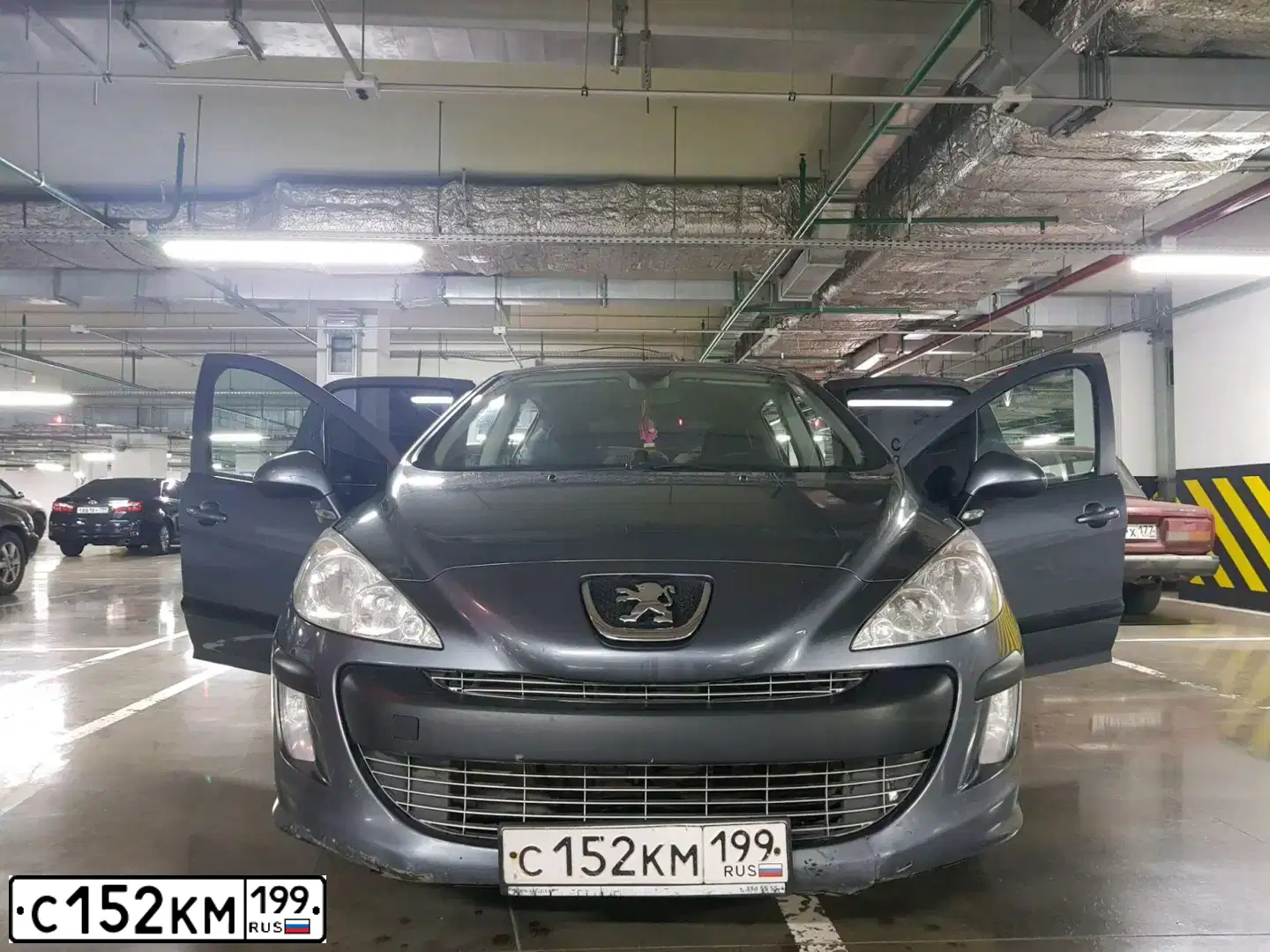 Фото автомобиля PEUGEOT 308, 2008 — госномер Т287ЕС180