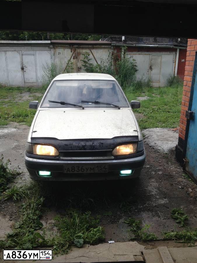 Фото автомобиля LADA 2115 SAMARA, 2005 — госномер А836УМ154. Цвет: СЕРЕБРИСТО - БЕЖЕВЫЙ