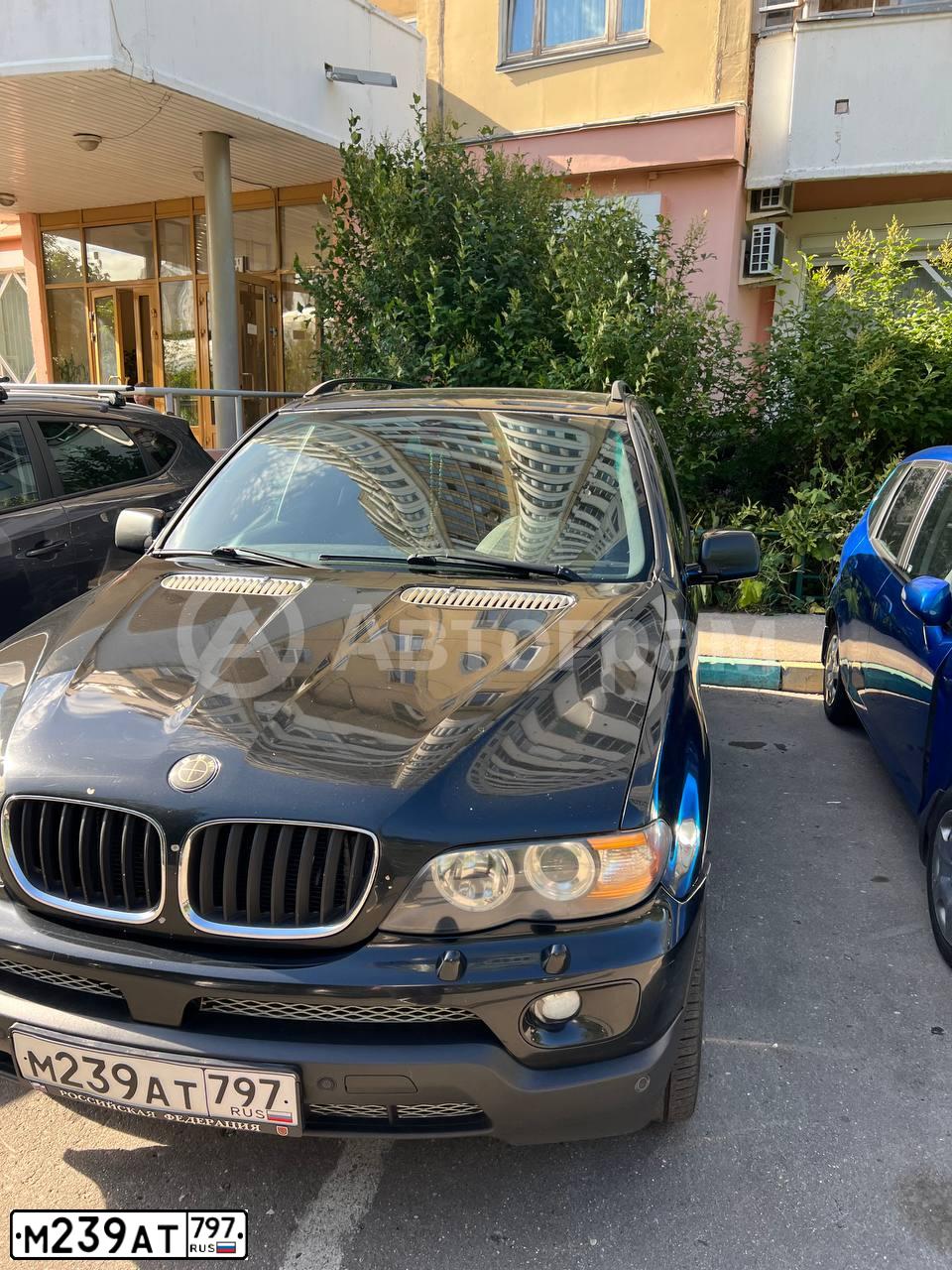 Фото автомобиля BMW X5, 2004 — госномер А903АЕ252. Цвет: ЧЕРНЫЙ