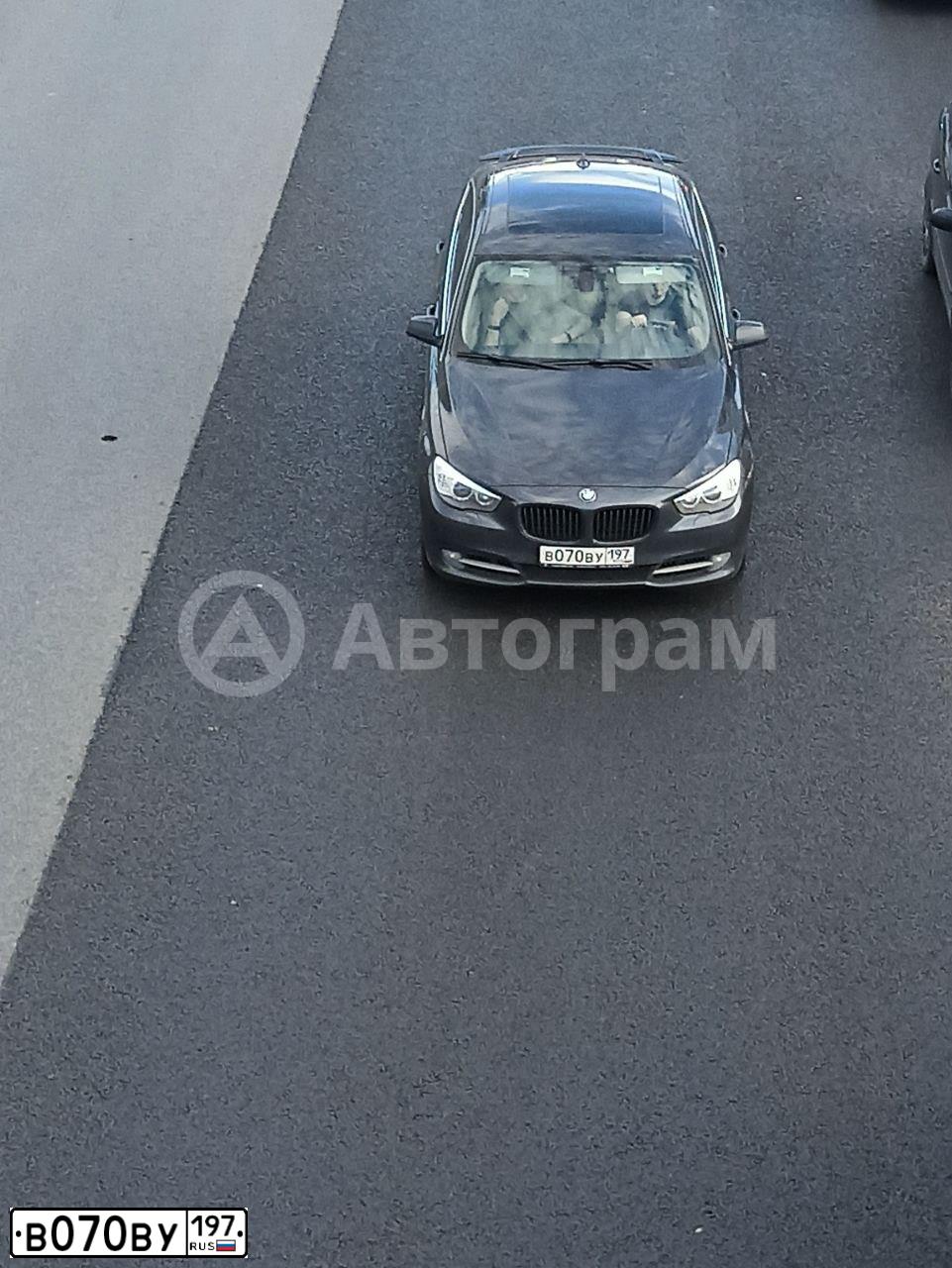 Фото автомобиля BMW 535I, 2010 — госномер Р096АС32. Цвет: ТЕМНО-СЕРЫЙ