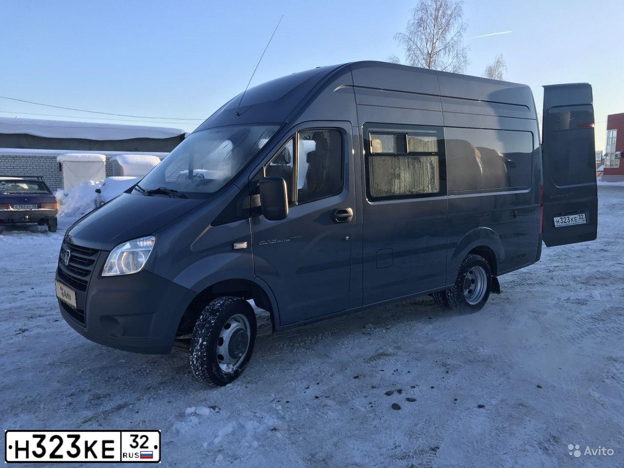 Фото автомобиля GAZ Z GAZEL NEXT, 2017 — госномер Н323КЕ32. Цвет: ТЕМНО-СЕРЫЙ