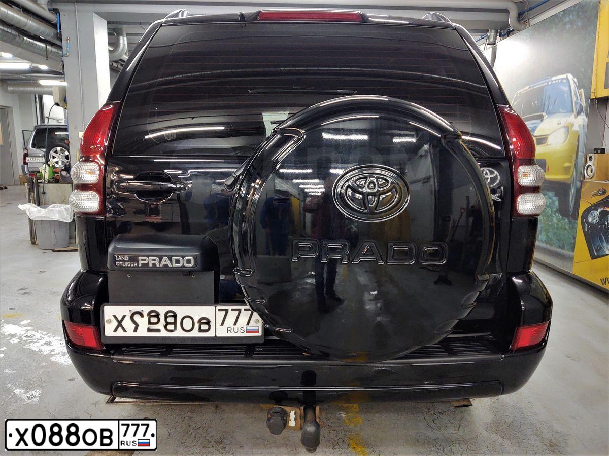 Фото автомобиля TOYOTA LANDCRUISER, 2015 — госномер М565ОЕ43. Цвет: ЧЕРНЫЙ