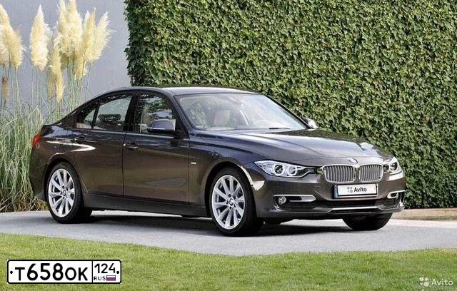 Фото автомобиля BMW 320, 2012 — госномер Р243ВУ154. Цвет: ТЕМНО-БЕЖЕВЫЙ