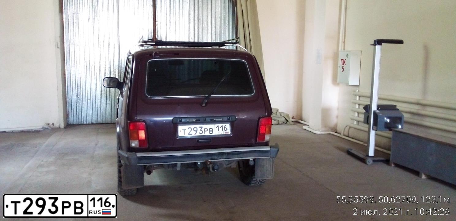 Фото автомобиля LADA NIVA, 2013 — госномер С017СЕ716