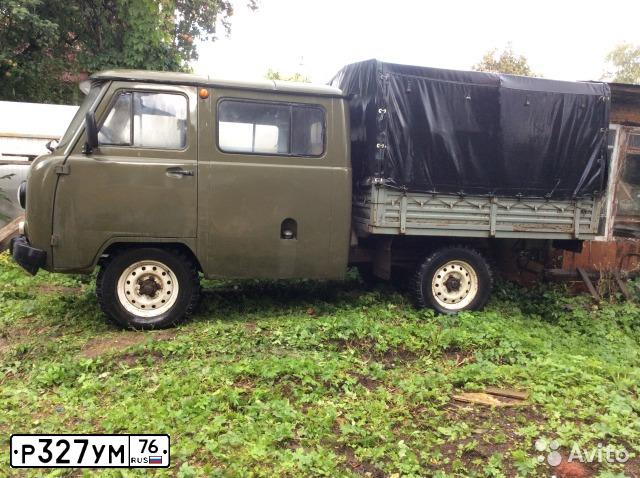 Фото автомобиля UAZ 3909, 2004 — госномер Р327УМ76. Цвет: ЗЕЛЕНЫЙ