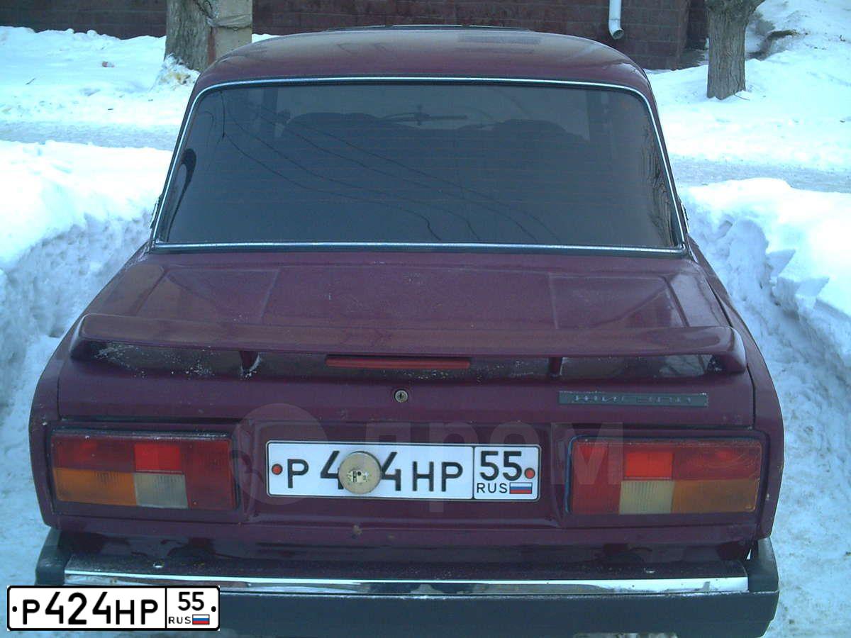 Фото автомобиля LADA 2105, 1993 — госномер Р424НР55. Цвет: ТЕМНО-КРАСНЫЙ