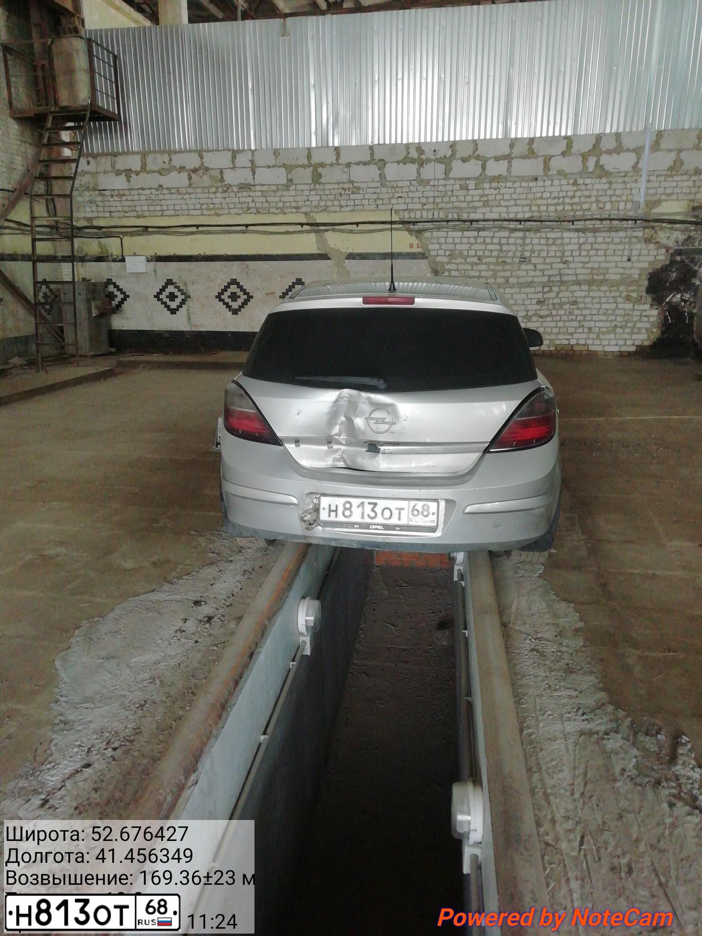 Фото автомобиля OPEL ASTRA, 2010 — госномер Н824ЕК181